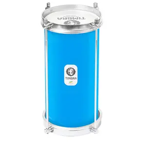BACURINHA TIMBRA 06X30CM AZUL CLARO C/ARO CROMADO PELE LEITOSA 4AF
