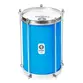 BACURINHA TIMBRA 08X30CM AZUL CLARO C/ARO CROMADO PELE LEITOSA 5AF