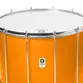 SURDO TIMBRA 22X40CM LARANJA C/ARO CROMADO PELE LEITOSA E NAPA INV 12AF
