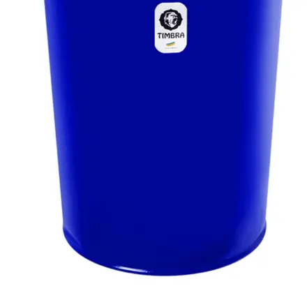 TONTAKUN TANTAN RETO TIMBRA 12X50CM AZUL ESCURO C/ARO CROMADO PELE ANIMAL