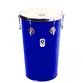 TANTAN RETO TIMBRA 12X50CM AZUL ESCURO C/ARO CROMADO PELE ANIMAL 6AF