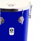 TANTAN RETO TIMBRA 12X50CM AZUL ESCURO C/ARO CROMADO PELE ANIMAL 6AF