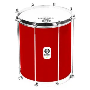 REPINIQUE TIMBRA 10X30CM VERMELHO C/ARO CROMADO PELE LEITOSA 8AF