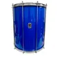 SURDO TIMBRA 18X55CM AZUL CLARO C/ARO CROMADO PELE ANIMAL 10AF