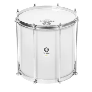 REPINIQUE TIMBRA 12X30CM BRANCO C/ARO CROMADO PELE LEITOSA 8AF