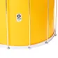 SURDO TIMBRA 22X40CM AMARELO C/ARO CROMADO PELE LEITOSA E NAPA INV 12AF