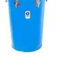 TANTAN RETO TIMBRA 12X50CM AZUL CLARO C/ARO CROMADO PELE ANIMAL 6AF