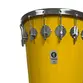 TIMBAL TIMBRA 14X80CM AMARELO C/ARO CROMADO PELE LEITOSA 16AF