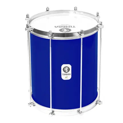REPINIQUE TIMBRA 10X30CM AZUL ESCURO C/ARO CROMADO PELE LEITOSA 8AF