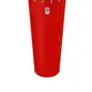 TIMBAL TIMBRA 14X90CM VERMELHO C/ARO CROMADO PELE LEITOSA 16AF