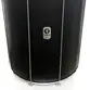 SURDO TIMBRA 18X55 PRETO FOSCO ARO CROMADO PELE ANIMAL