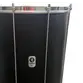 SURDO TIMBRA 18X55 PRETO FOSCO ARO CROMADO PELE ANIMAL