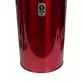 TANTAN RETO TIMBRA 12X50CM VERMELHO C/ARO CROMADO PELE ANIMAL 6AF