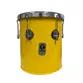 REPIQUE MAO TIMBRA 10X30CM AMARELO C/ARO CROMADO PELE LEITOSA 6AF