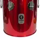 REPIQUE MAO TIMBRA 10X30CM VERMELHO C/ARO CROMADO PELE LEITOSA 6AF TIMBRA