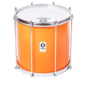 REPINIQUE TIMBRA 12X30CM LARANJA C/ARO CROMADO PELE LEITOSA 8AF