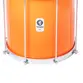 REPINIQUE TIMBRA 12X30CM LARANJA C/ARO CROMADO PELE LEITOSA 8AF