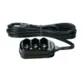 EXTENSAO CONNECT FIOLUX 3T 2P+T 3M PRETA ( LUX- 08 )