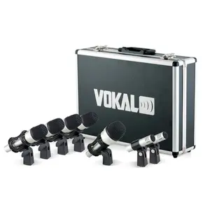 MICROFONE VOKAL VDM7 KIT C/7PÇS P/BATERIA