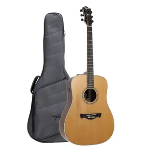 VIOLAO TAGIMA FOLK NON-CUTAWAY EQ ACO T/ RED CEDAR B/S SAPELE TLM-100 NT