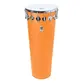 TIMBAL TIMBRA 14X90CM LARANJA C/ARO CROMADO PELE LEITOSA 16AF