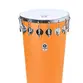 TIMBAL TIMBRA 14X90CM LARANJA C/ARO CROMADO PELE LEITOSA 16AF