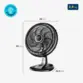 VENTILADOR MONDIAL 40CM VTX-40-8P 220V/60HZ SUPER TURBO