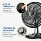 VENTILADOR MONDIAL 40CM VTX-40-8P 220V/60HZ SUPER TURBO