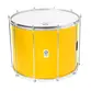 SURDO TIMBRA 20X40CM AMARELO C/CROMADO PELE LEITOSO E NAPA INV 10AF
