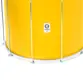 SURDO TIMBRA 20X40CM AMARELO C/CROMADO PELE LEITOSO E NAPA INV 10AF