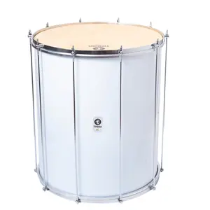 SURDO TIMBRA 20X60CM BRANCO C/ARO CROMADO PELE ANIMAL 10AF