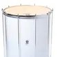 SURDO TIMBRA 20X60CM BRANCO C/ARO CROMADO PELE ANIMAL 10AF