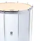SURDO TIMBRA 20X60CM BRANCO C/ARO CROMADO PELE ANIMAL 10AF