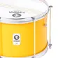 CAIXA TIMBRA MALACACHETA 12X20CM AMARELO C/ARO CROMADO PELE LEITOSA 6AF