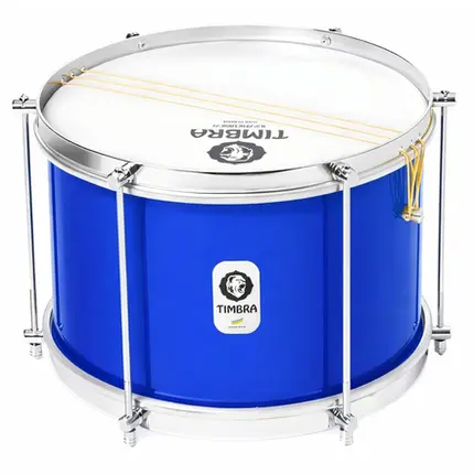 CAIXA TIMBRA MALACACHETA 12X20CM AZUL CLARO C/ARO CROMADO PELE LEITOSA 6AF