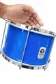 CAIXA TIMBRA MALACACHETA 12X20CM AZUL CLARO C/ARO CROMADO PELE LEITOSA 6AF