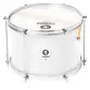CAIXA TIMBRA MALACACHETA 12X20CM BRANCO C/ARO CROMADO PELE LEITOSA 6AF