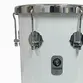 REPIQUE TIMBRA MAO 10X30CM BRANCO C/ARO CROMADO PELE LEITOSA 6AF