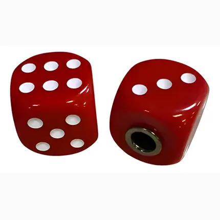 PAR DE DADOS LIVERPOOL P/ BATERIA VERMELHO