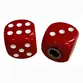 PAR DE DADOS LIVERPOOL P/ BATERIA VERMELHO