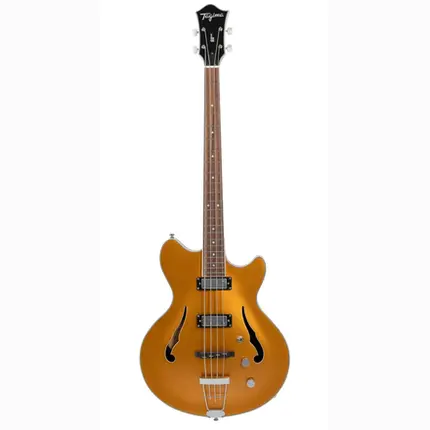CONTRABAIXO TAGIMA SEMI ACUSTICO C/CASE 2H ESCALA ESCURA EKOSONIC BASS GD