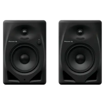 PAR DE MONITOR DE AUDIO PIONEER DJ DM 50D PRETO