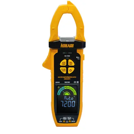 ALICATE AMPERIMETRO HIKARI AC/ DC SMART HA-7200