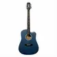 VIOLAO GIANNINI GDC-1 CEQ CTB EL/ AC DREADNOUGHT SATIN BLUE
