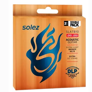 ENCORDOAMENTO SOLEZ SLATB10 PACK C/ 2 DIST DUPLO VIOLAO 85/15 0,0010