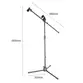PEDESTAL MICROFONE K AUDIO C/ BASE TRIPE PT90