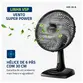 VENTILADOR DE MESA MONDIAL NVSP-30-B2 220V/60HZ