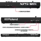 TECLADO ROLAND 61 TECLAS XPS 10X BK
