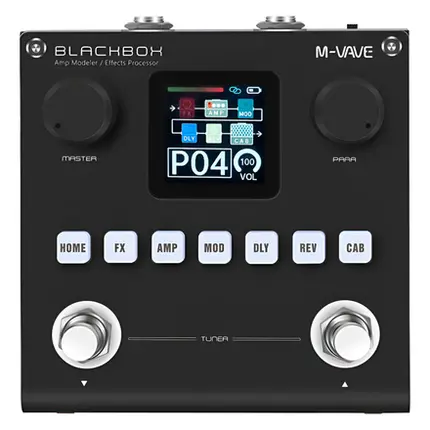 PEDAL M-VAVE MULTI EFEITOS BLACKBOX