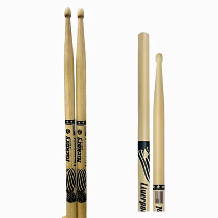 BAQUETA LIVERPOOL AMERICAN HICKORY 5AB MADEIRA - PAR